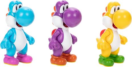 Super Mario Bros Yoshi pack 3 figures 10cm Jakks Pacific - 3