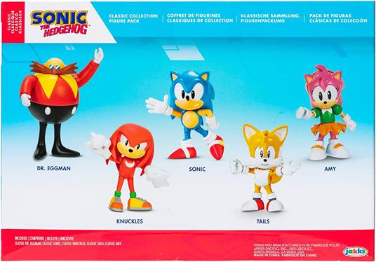 Sonic The Hedgehod pack 5 figures 6cm Jakks Pacific - 4