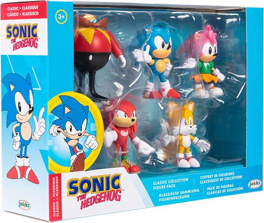 Sonic The Hedgehod pack 5 figures 6cm Jakks Pacific - 2