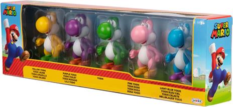Super Mario Bros Yoshi Pack 5 Figura Jakks Pacific - 3