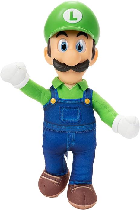 The Super Mario Bros. Movie Peluche Figura Luigi 30 Cm Jakks Pacific - 3