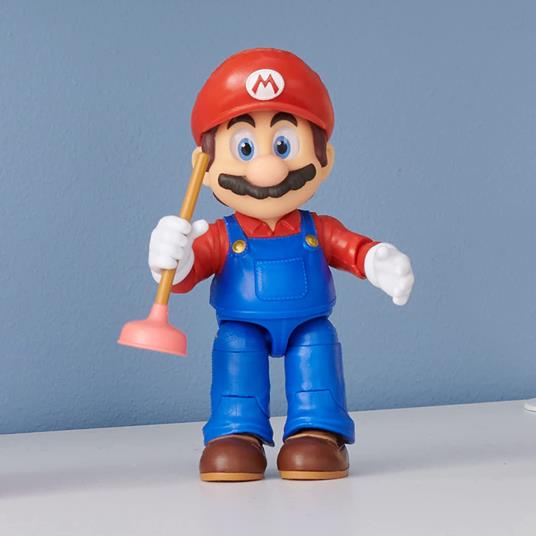 The Super Mario Bros. Movie Action Figura Mario 13 Cm Jakks Pacific - 4