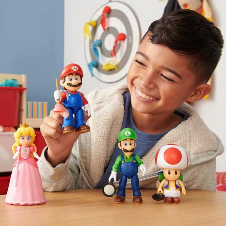 The Super Mario Bros. Movie Action Figura Mario 13 Cm Jakks Pacific - 5