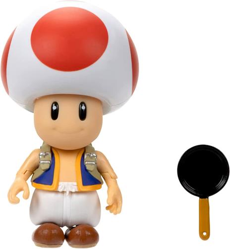 The Super Mario Bros. Movie Action Figura Toad 13 Cm Jakks Pacific - 2