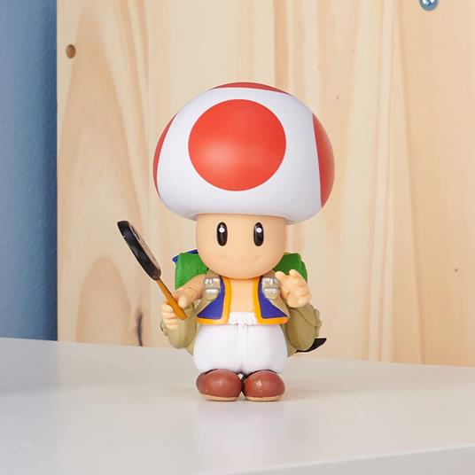 The Super Mario Bros. Movie Action Figura Toad 13 Cm Jakks Pacific - 3