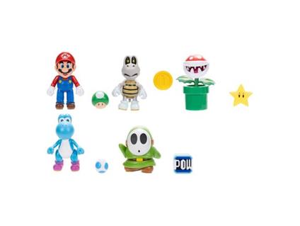 World Of Nintendo Mini Figura Super Mario Wave 40 10 Cm Assortment (5) Jakks Pacific