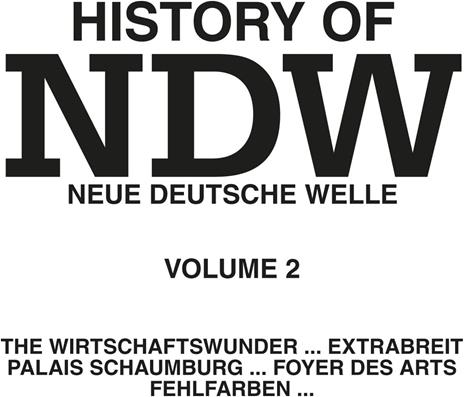 History Of Ndw Vol. 2 - CD Audio