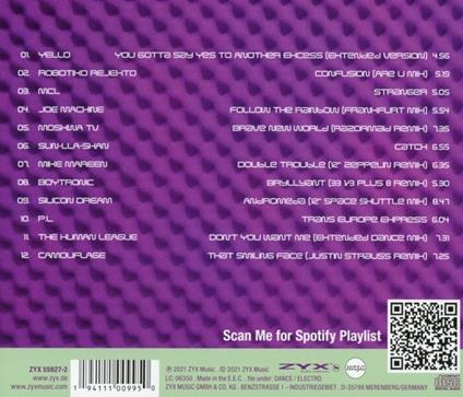 80s Electro Tracks Vol. 6 - CD Audio