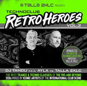 CD Talla 2xlc Presents Techno Club Retroheroes Vol. 2 