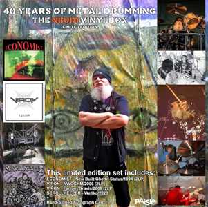 Vinile 40 Years Of Metal Drumming