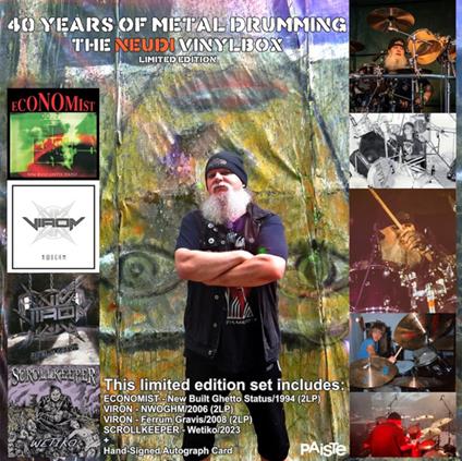 40 Years Of Metal Drumming - Vinile LP