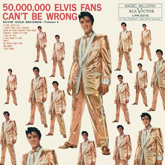 50,000,000 Elvis Fans Can't Be Wrong - Vinile LP di Elvis Presley