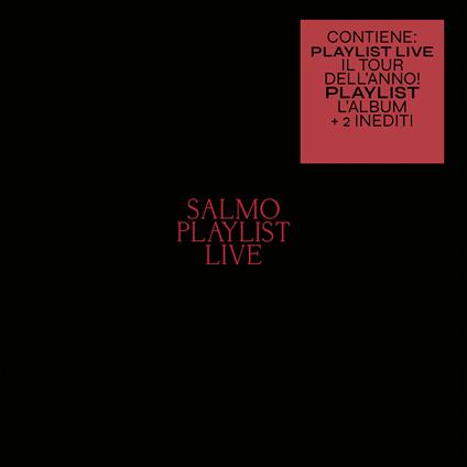Playlist Live (Deluxe Edition) - CD Audio di Salmo