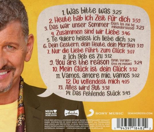 Heute Hab Ich Zeit Fur Dich - CD Audio di Semino Rossi