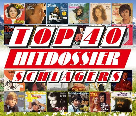 Top 40 Hitdossier - Schlager Hits - CD Audio