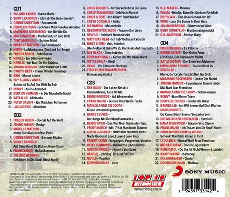 Top 40 Hitdossier - Schlager Hits - CD Audio - 2