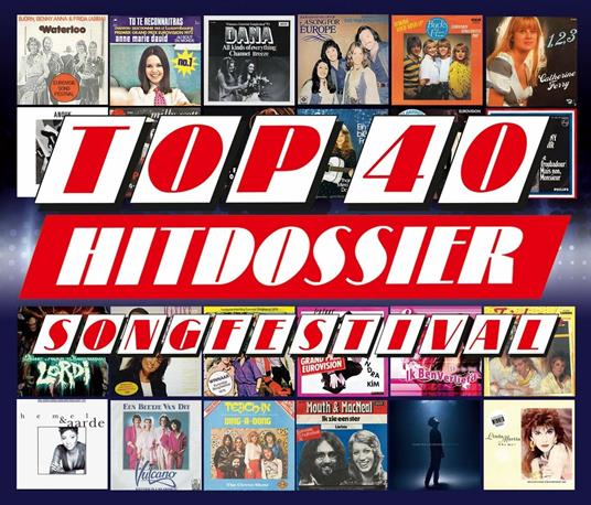 Top 40 Hitdossier - Songfestival - CD Audio