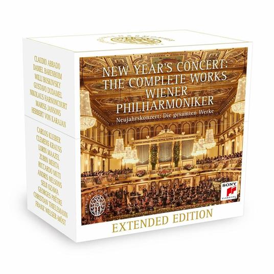 New Year's Concert. The Complete Works (Extended Box Set Edition) - CD Audio di Wiener Philharmoniker