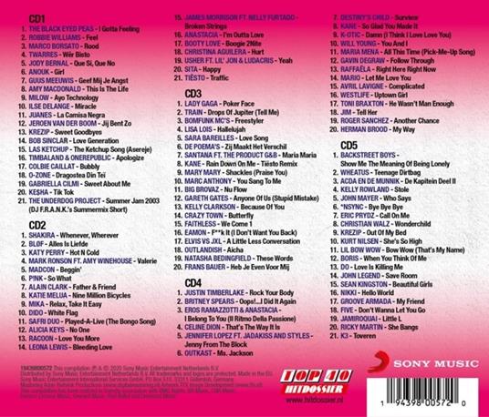Top 40 Hitdossier - 00'S - CD Audio - 2
