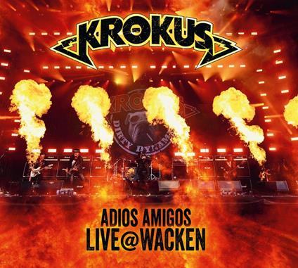 Adios Amigos Live @ Wacken - CD Audio + DVD di Krokus