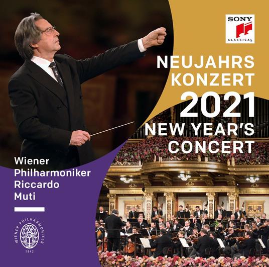 Neujahrskonzert 2021 (New Year's Concert) - CD Audio di Riccardo Muti,Wiener Philharmoniker