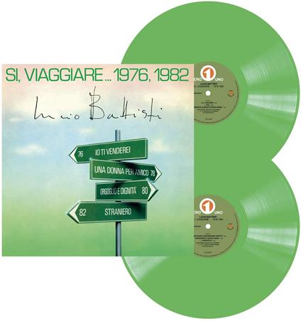 Si viaggiare... 1976, 1982 (Green Coloured Vinyl) - Vinile LP di Lucio Battisti