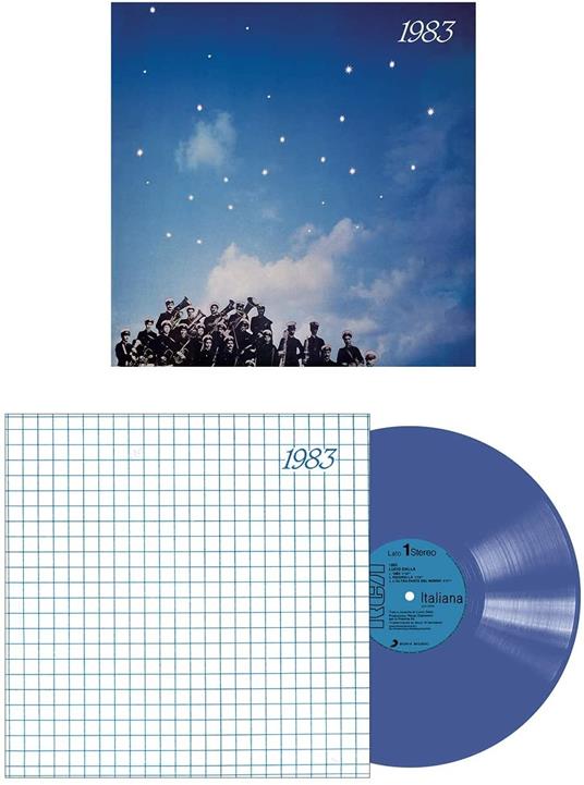 1983 (Blue Coloured & Numbered Vinyl) - Vinile LP di Lucio Dalla