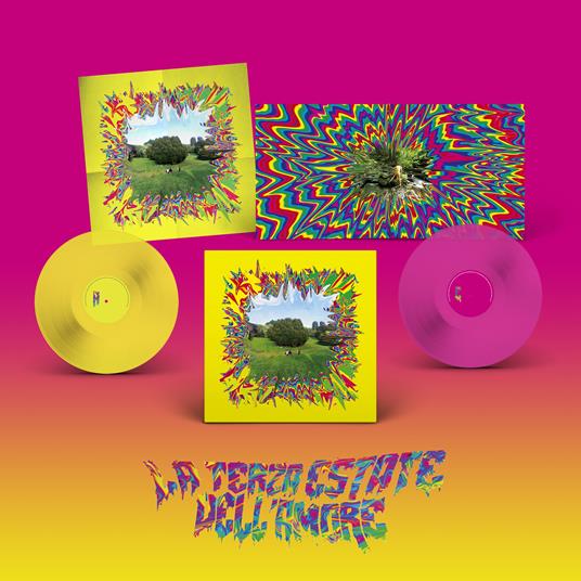 La terza estate dell'amore (Transparent Yellow-Magenta Vinyl - Copia autografata) - Vinile LP di Cosmo - 2