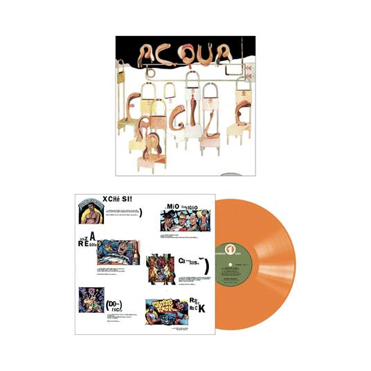 Acqua fragile (180 gr. Orange Coloured Vinyl) - Vinile LP di Acqua Fragile