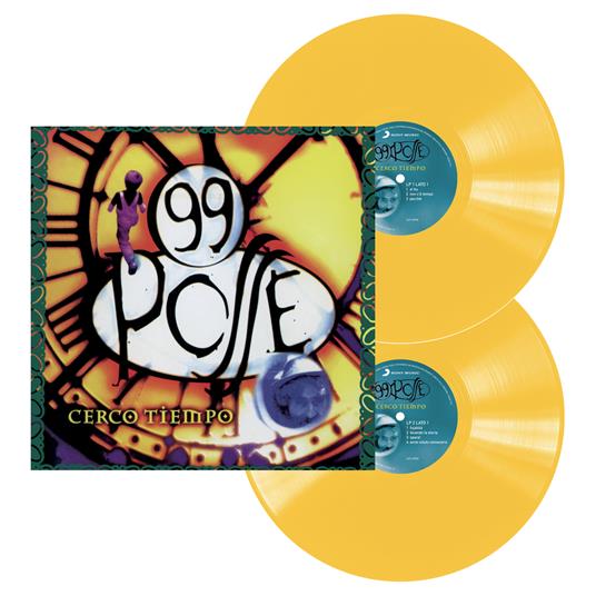 Cerco tiempo (180 gr. Yellow Coloured Vinyl) - Vinile LP di 99 Posse