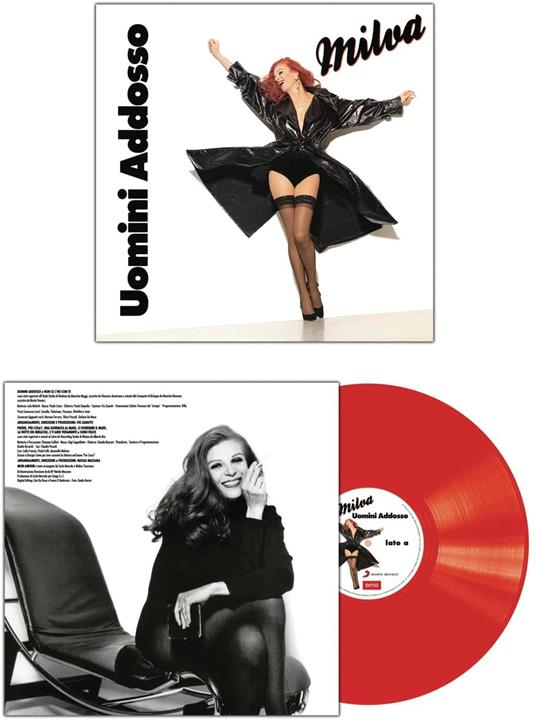 Uomini addosso (Red Coloured Vinyl) - Vinile LP di Milva