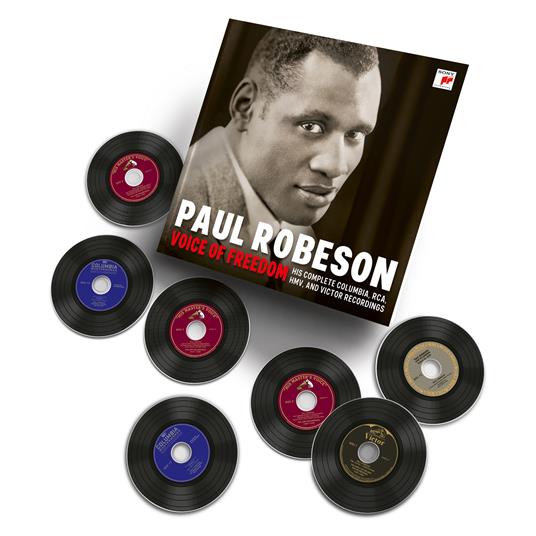 Paul Robeson. Voice of Freedom: His Complete Columbia RCA (14 CD) - CD Audio di Paul Robeson