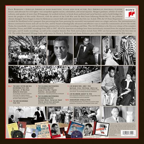 Paul Robeson. Voice of Freedom: His Complete Columbia RCA (14 CD) - CD Audio di Paul Robeson - 2