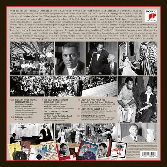 Paul Robeson. Voice of Freedom: His Complete Columbia RCA (14 CD) - CD Audio di Paul Robeson - 2