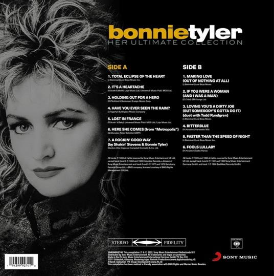 Her Ultimate Collection - Vinile LP di Bonnie Tyler - 2