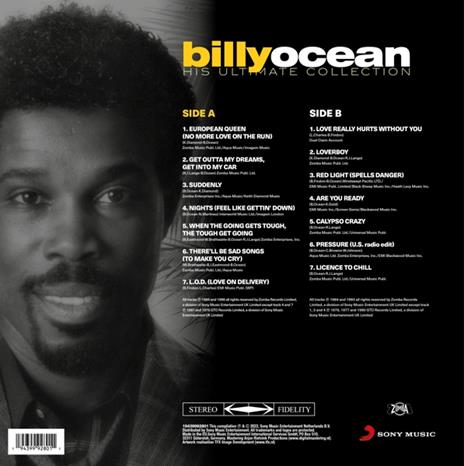 His Ultimate Collection - Vinile LP di Billy Ocean - 2