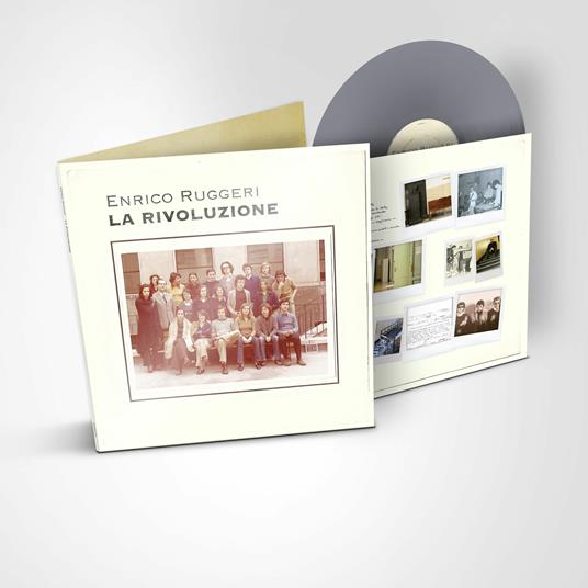 La Rivoluzione (Esclusiva Feltrinelli e IBS.it - Crystal Vinyl - Copia autografata) - Vinile LP di Enrico Ruggeri - 2