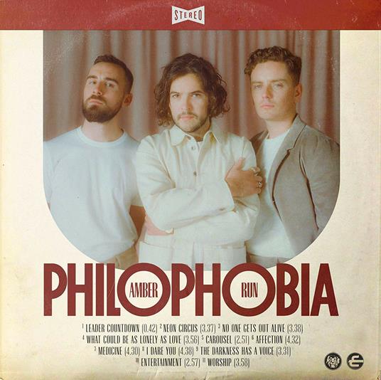 Philophobia - CD Audio di Amber Run