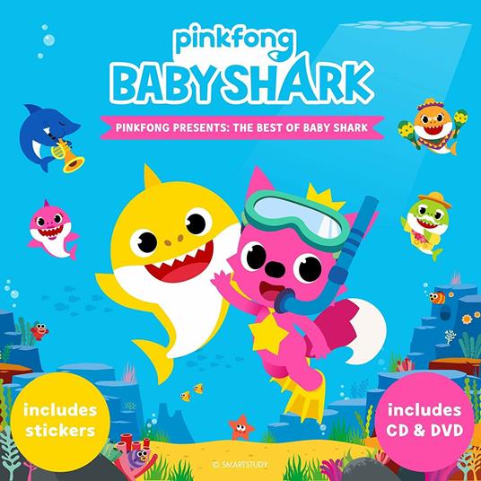 Pinkfong presents The Best of Baby Shark - CD Audio + DVD di Pinkfong