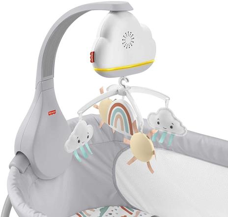 Fisher-Price - Giostrina Dolce Arcobaleno per Culla Fianco Letto, Unità Rilassante da Appoggio e Unità Sonora da Culla - 4