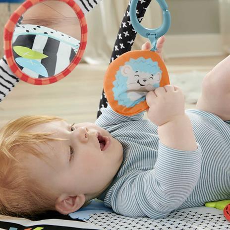 Fisher-Price-Palestrina Luci e Suoni degli Amici Animali 3 in 1, Tappetino Attività - 2