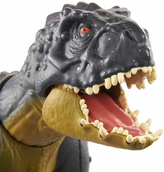 Jurassic World- Stinger Dino Squartatore Dinosauro snodato con Ruggito, Giocattolo per Bambini 4+Anni - 4
