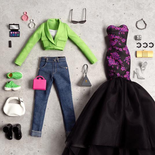 Barbie - @BarbieStyle Studio Set moda con bambola Barbie bionda - 9