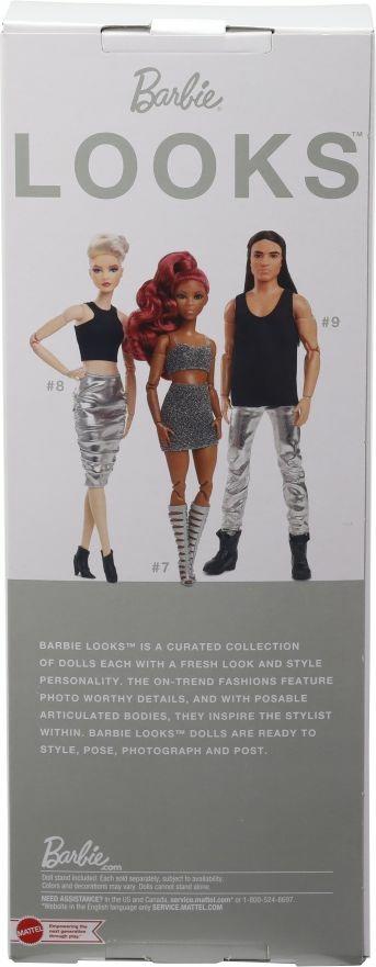 Barbie Signature Barbie Looks? Ken bambola completamente snodata (capelli lunghi e scuri) - 11