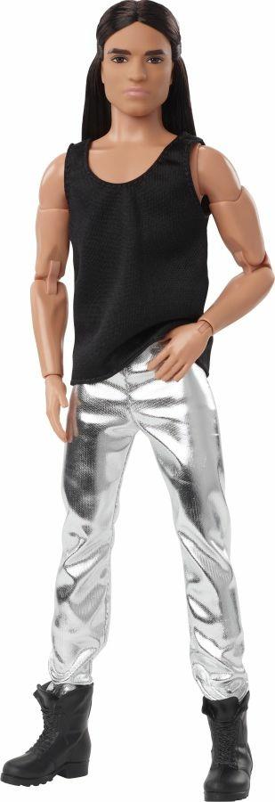 Barbie Signature Barbie Looks? Ken bambola completamente snodata (capelli lunghi e scuri) - 2