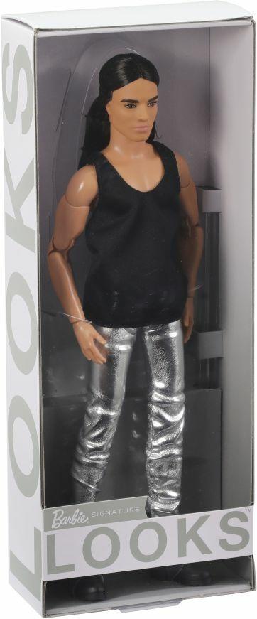 Barbie Signature Barbie Looks? Ken bambola completamente snodata (capelli lunghi e scuri) - 10