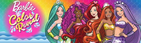 Barbie-Color Reveal Assortimento Bambola Sirena Cambia Colore con Look Misterioso da Rivelare - 5