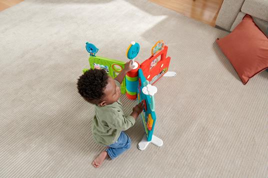 Fisher-Price - Libro Gigante delle Attività 2-in-1, giocattolo elettronico didattico per bambini ai primi passi - 2