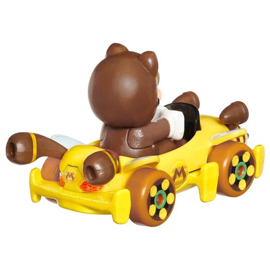 Hot Wheels - Mario Kart TANOOKI MARIO BUMBLE , in collaborazione con Mario Kart, un assortimento di riproduzioni 1:64 - 4