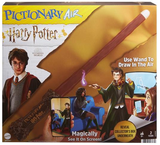 Pictionary Air Harry Potter gioco di disegni per famiglie; dagli 8 anni in su - 7